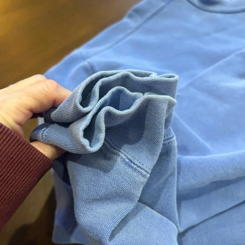 Comfort Colors Blue Tiger Pride Crewneck Sweatshirt XL - Picture 4 of 6